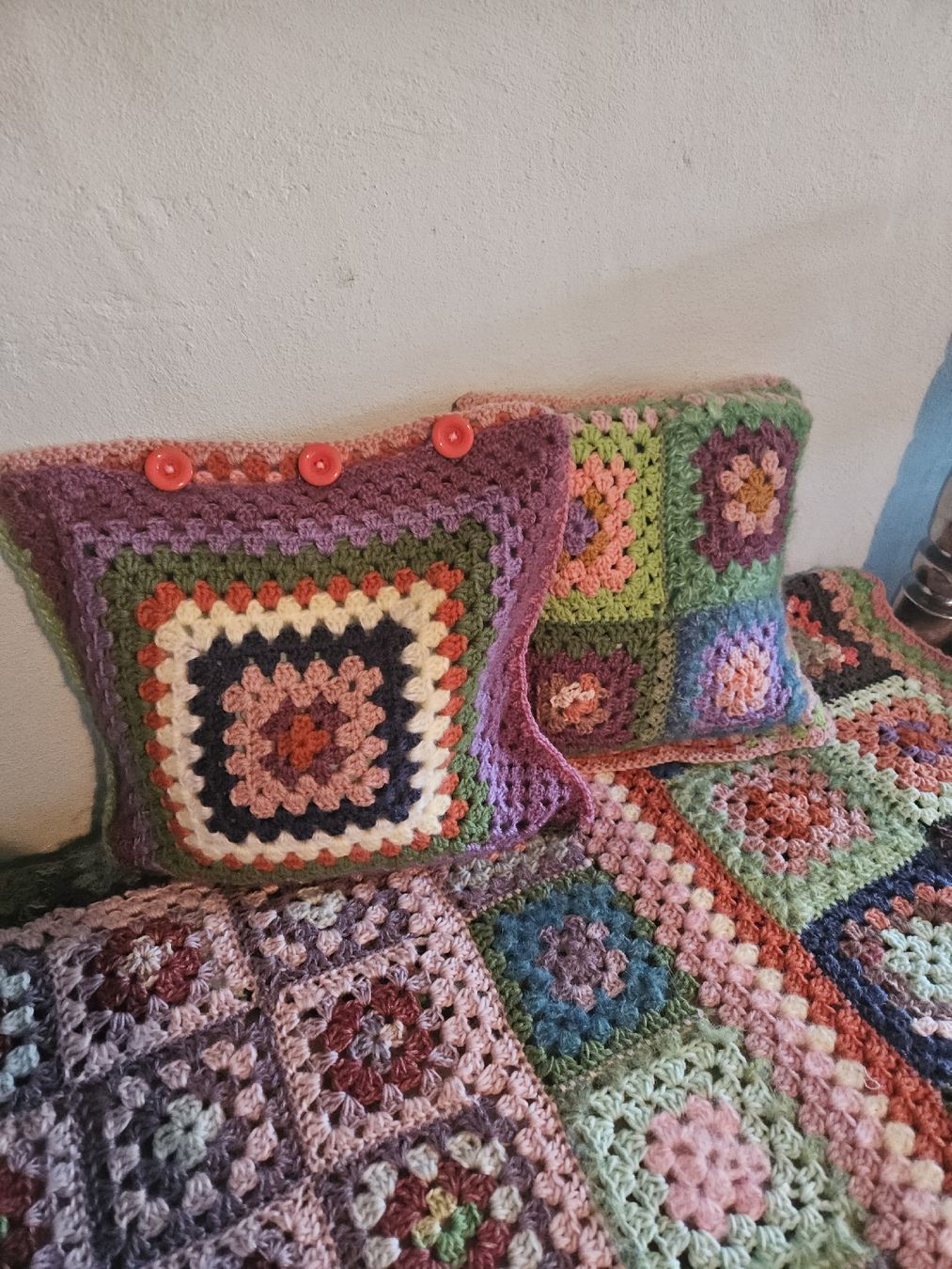 Coperte: couverture et ses 2 coussins a l épeautre – Nuovo e nell'imballaggio originale da Thônex venduto da lacomtessedesfees 4