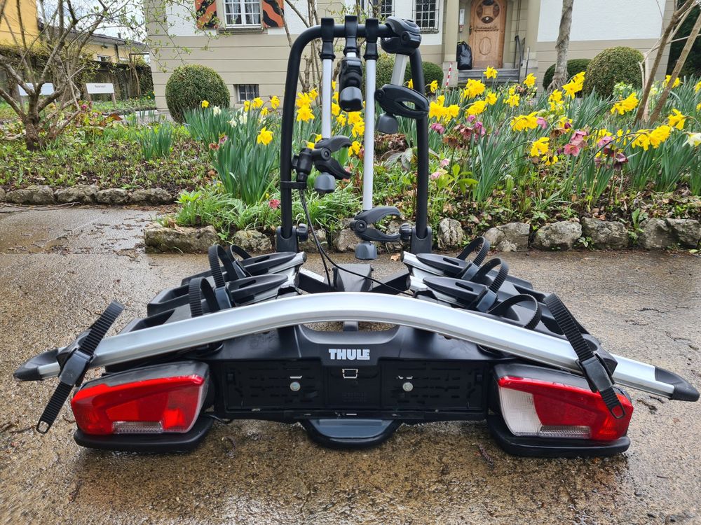 Elegantes Thule Anhangerkupplung Fahrrad Fotos