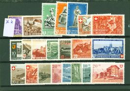 Pro Patria postfrisch auf Steckkarte (Q871)