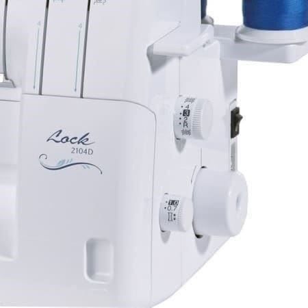 Macchine da cucire: Brother Overlock 2104D Nähmaschine – Nuovo e nell'imballaggio originale da Bottighofen venduto da zaap 2