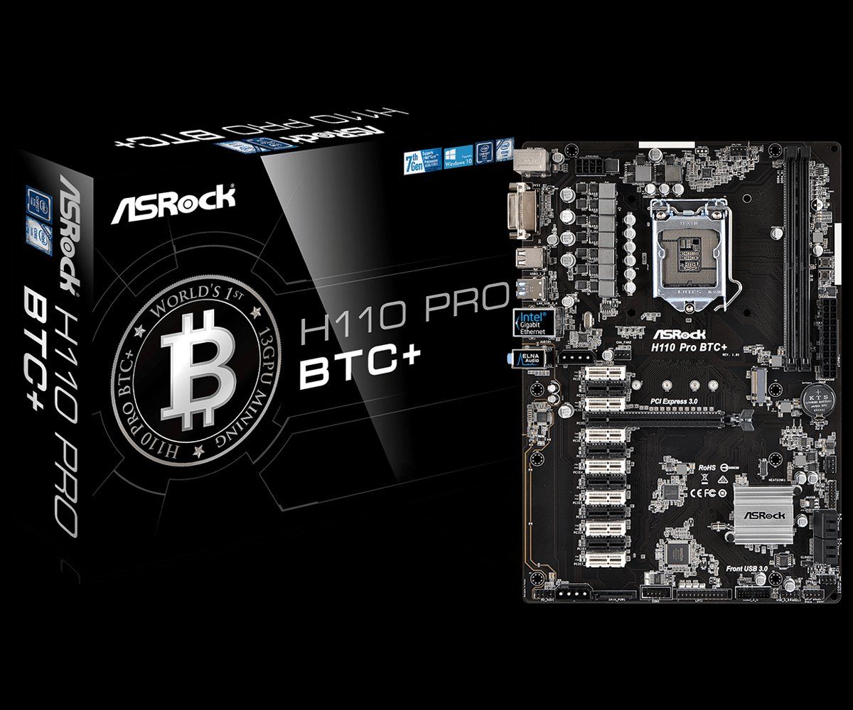 Asrock Cartes mère: AsRock H110 PRO BTC+ – Neuf (Voir description) à Wohlen AG par VerkaufAargau
