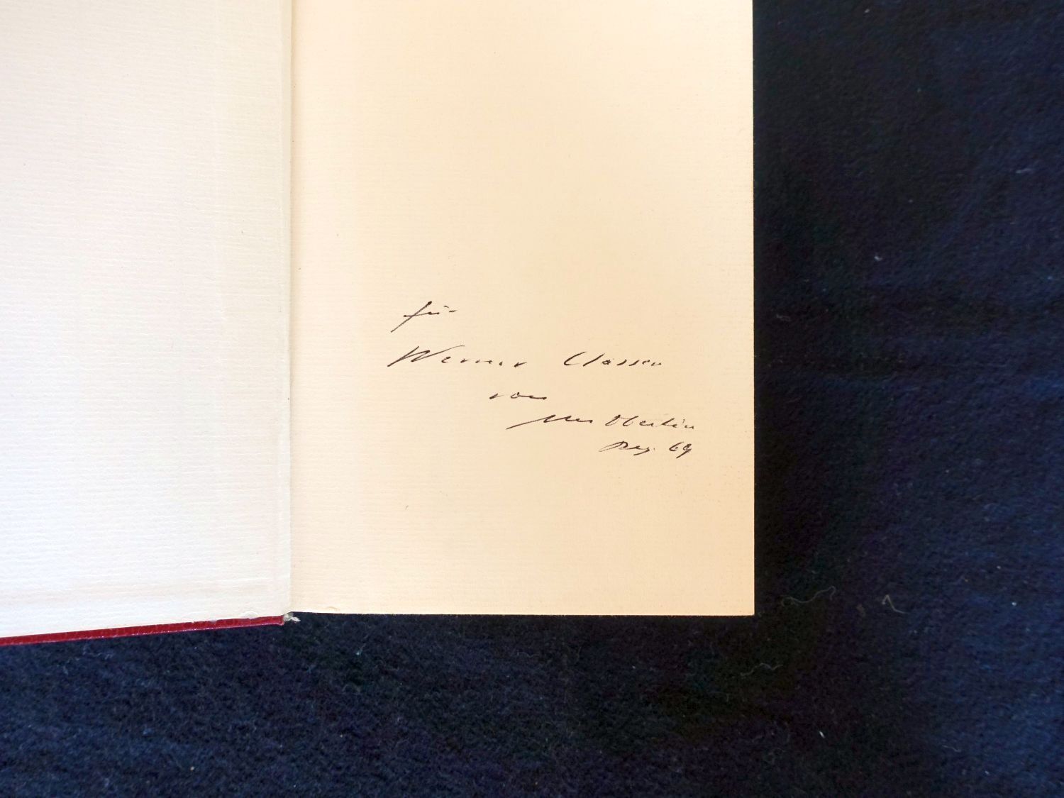 Libri: Kalibaba oder die Elternlosen, Classen Verlag, 1969,signiert – Usato da Gutenswil venduto da Optico 2