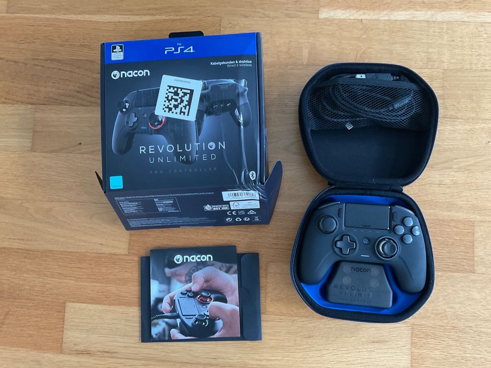 Nacon Gaming Revolution Unlimited Pro Controller - Black PS4 (Gebraucht ...