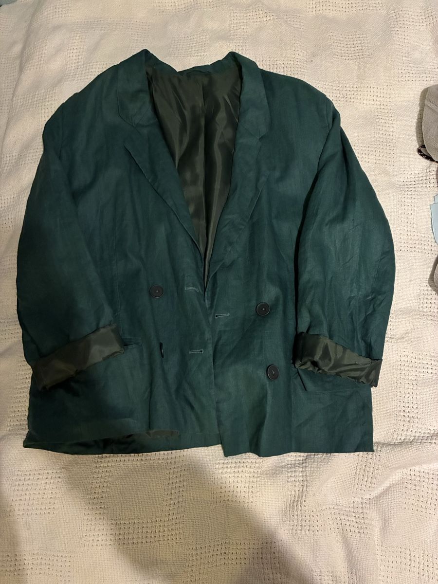 Giacche: Vintage Green Oversized Blazer – Usato da Gondiswil venduto da lor_2rkz