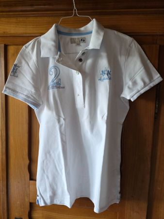 La Martina Damen Polo Shirt Buenos Aires Gr. 5