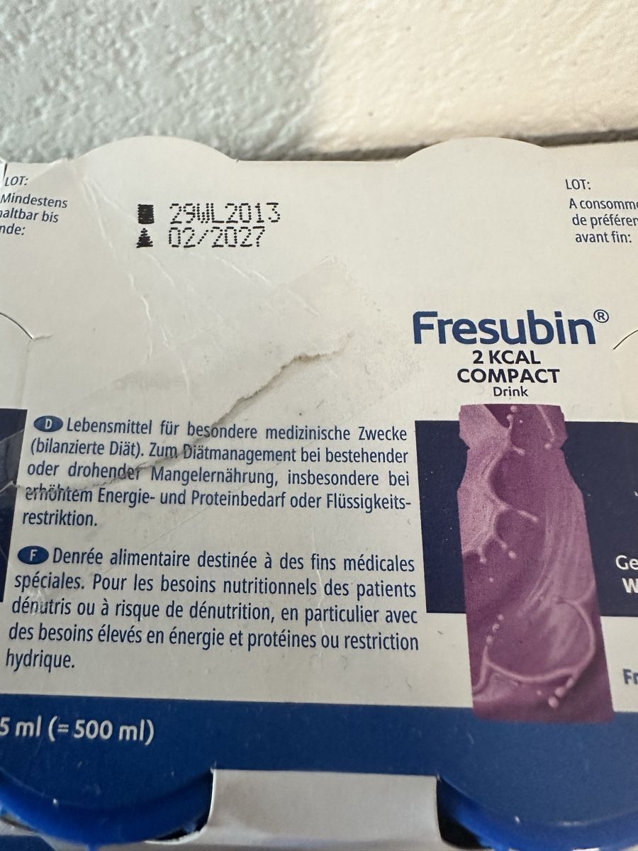Fresubin Cibi & Specialità: Fresubin & Ensure – Nuovo e nell'imballaggio originale da Emmenbrücke venduto da sami14 2