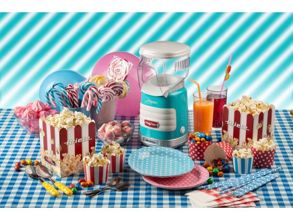 Elettrodomestici da cucina: Popcorn-Maschine - Party Time - Blau – Nuovo (secondo la descrizione) da Regensdorf venduto da DiniChance 6