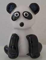 Herziger Pandabär aus Muranoglas