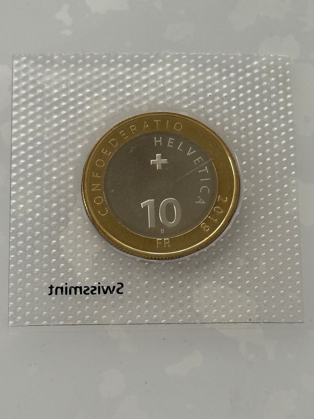 Tutti le monete: Swissmint 10 Franken 2018 – Nuovo (secondo la descrizione) da Wallisellen venduto da SWISS_SILVER1 1