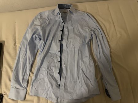 Chemise OLYMP Level 5 Body Fit 37 Bleu