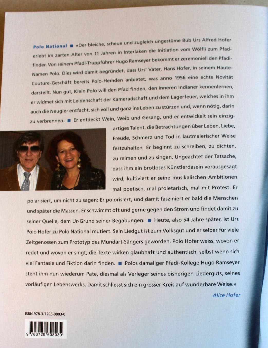 Libri: Polo Hofer / Songtexte 1973 - 2009 – Usato da Worblaufen venduto da Cookie23 1