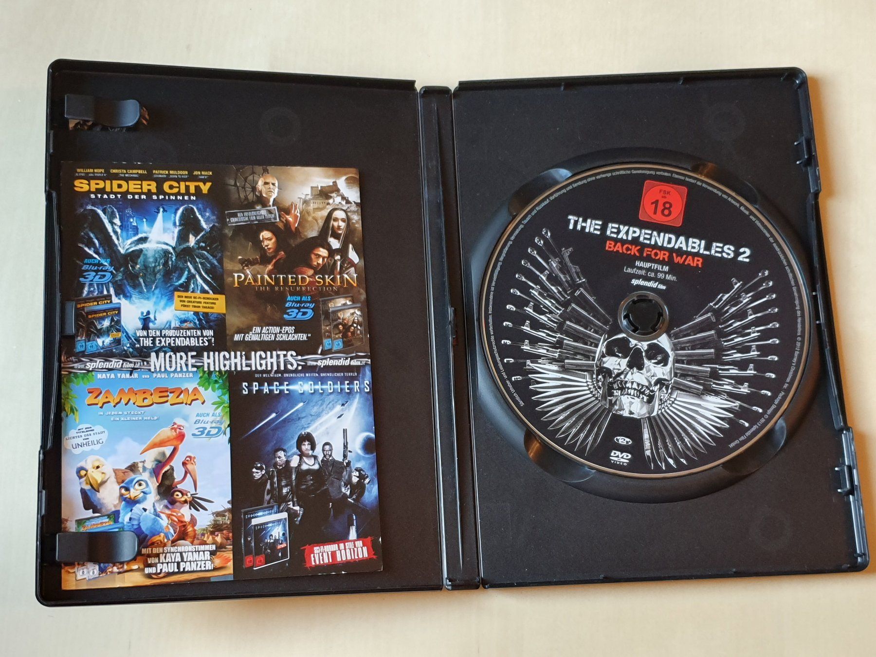 Tutti i DVDs: The Expendables 2 – Usato da Stansstad venduto da collectorsshop 2