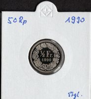 50 Rappen 1990 stgl.