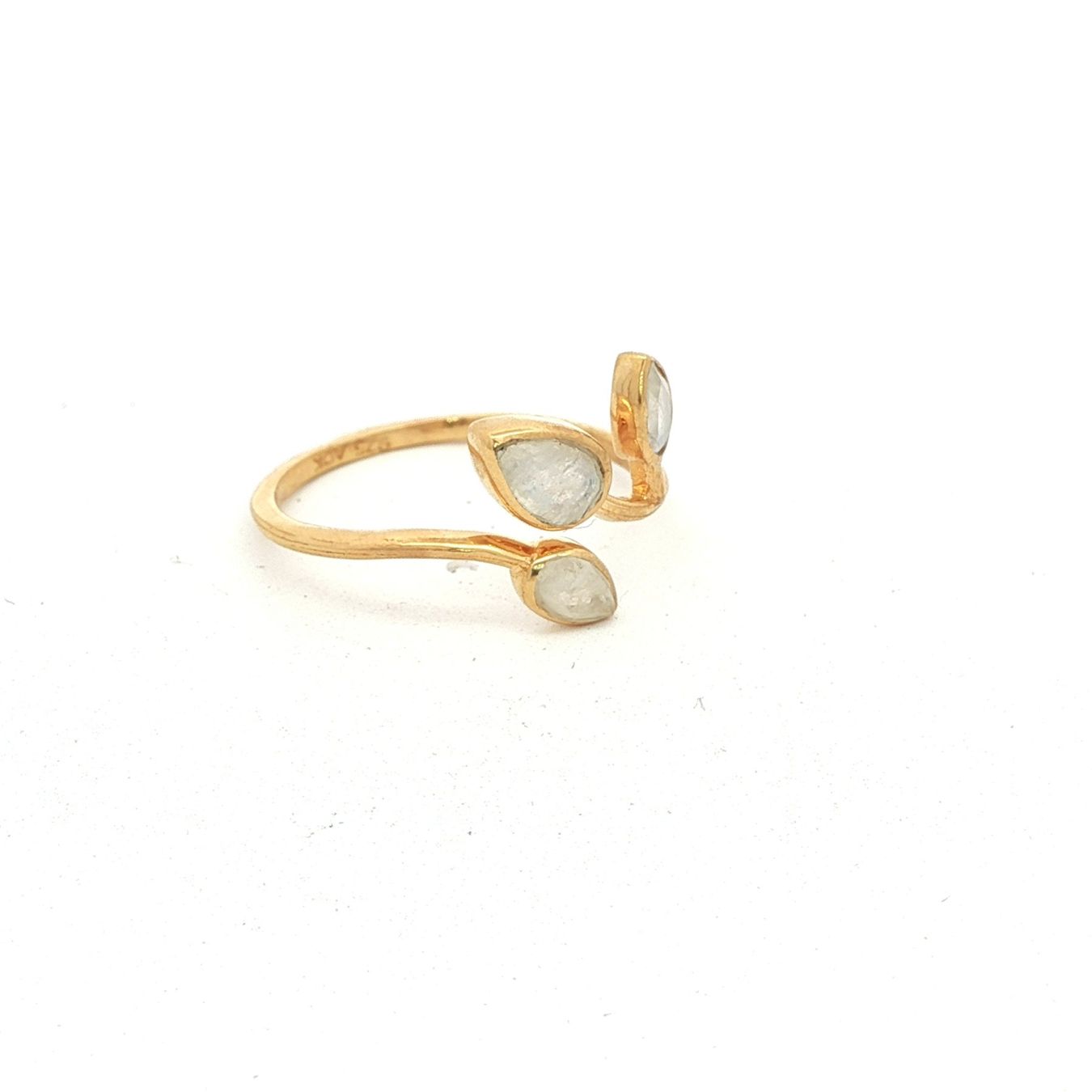 Olga Ribler Anelli: Unikate Silber Ring 925 mit Mondstein Grösse 58 – Nuovo (secondo la descrizione) da Luzern venduto da Schmuckoutlet 3