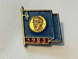 1 Anstecknadel DDR JP Junge Pioniere 1983