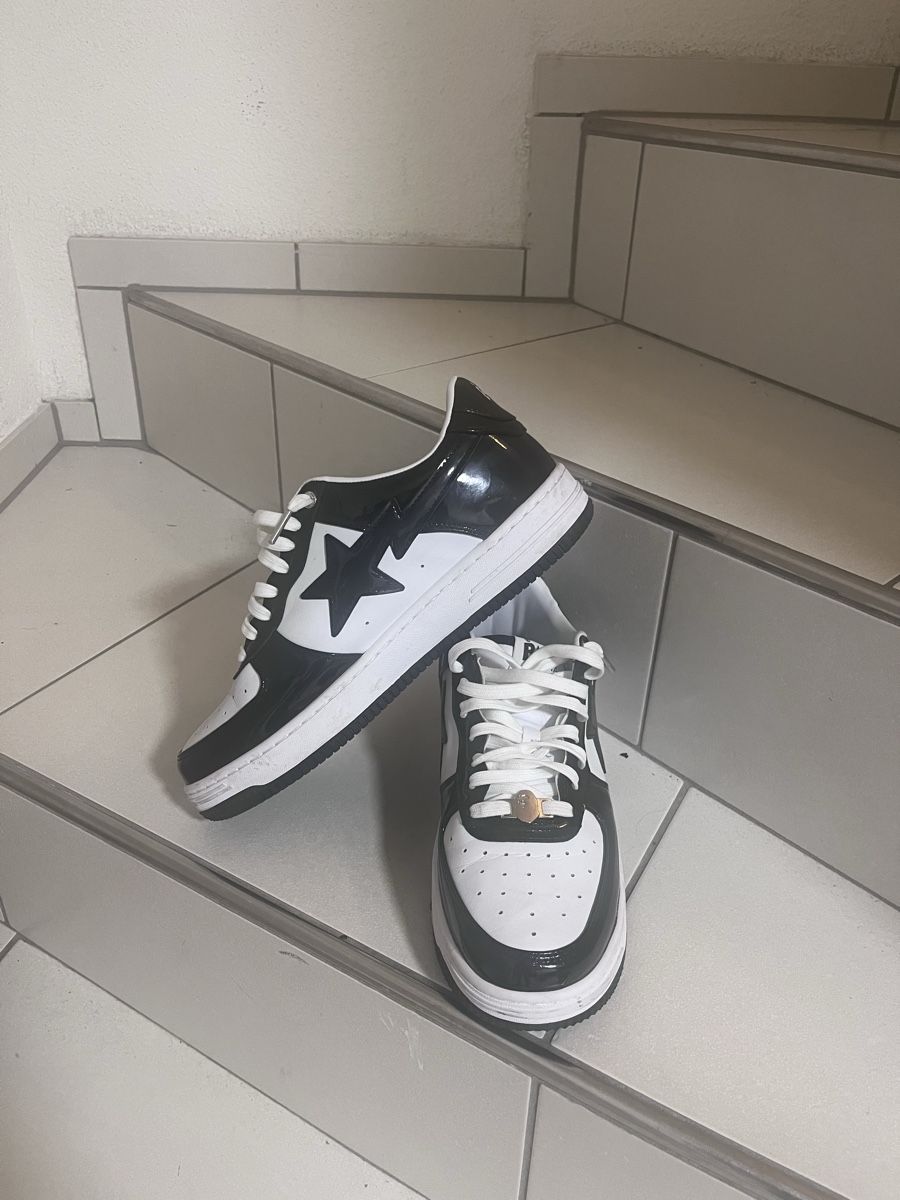 Scarpe da uomo: Bape STA Sneakers aus Lackleder – Usato da Lufingen venduto da man_95hm 1