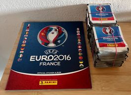 Panini 2016 Euro EM Int. Edition Set mit Album und 200 Tüten