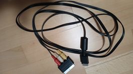 Playstation Scart-Audio Kabel Sony