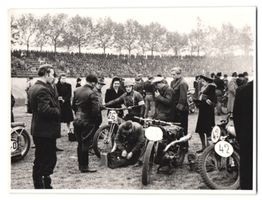 25 Fotografien Speedway Motorrad-Rennen,