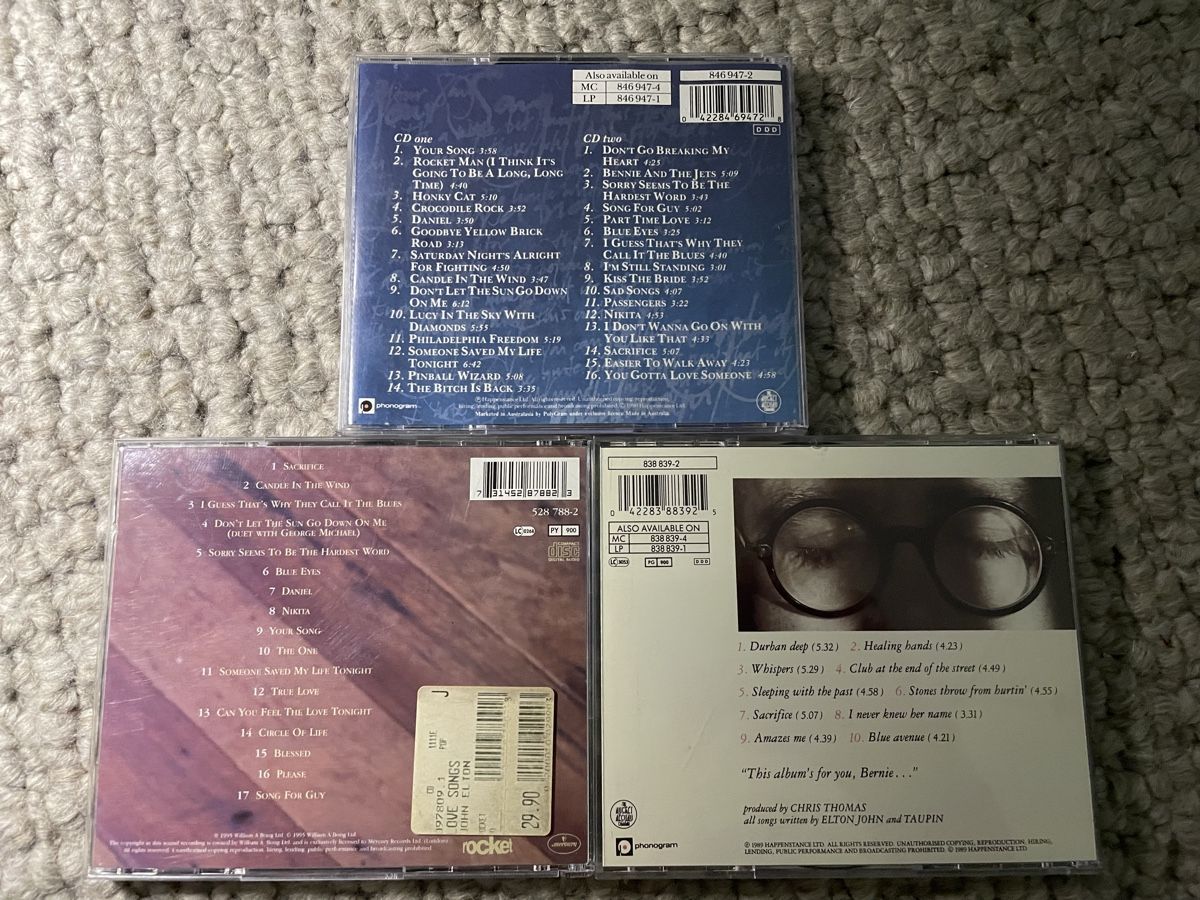 CDs: 3x Elton John  – D'occasion à Reinach AG par trigger7811 2