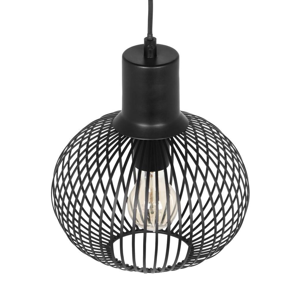 Kronleuchter & Deckenlampen: Pendelleuchte, Schwarz, Gitter, 33 cm Ø – Neu (gemäss Beschreibung) aus Kreuzlingen von Smart-Light 5