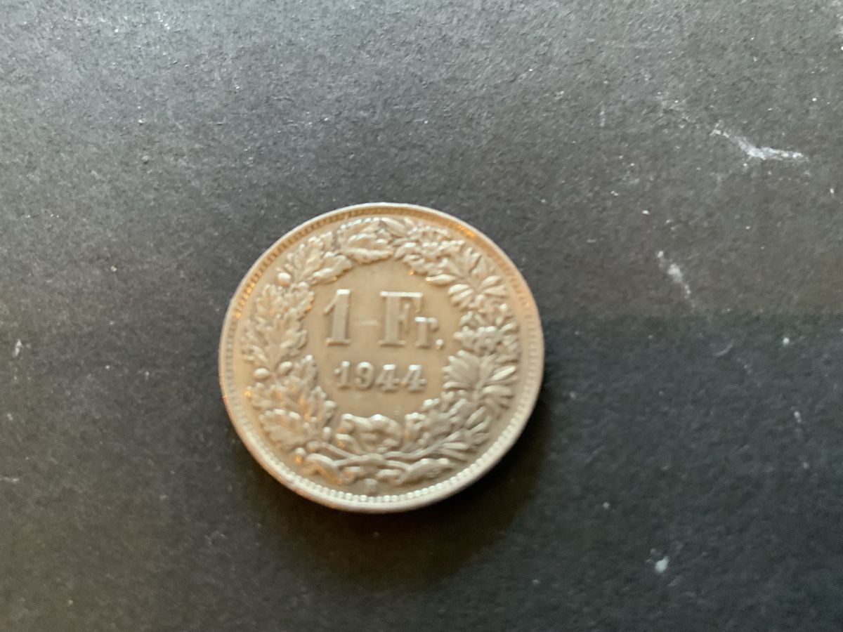 Alle Münzen: 1943/44/57 EINFRÄNKLER SILBER  – Gebraucht aus Beinwil am See von Ricri 4