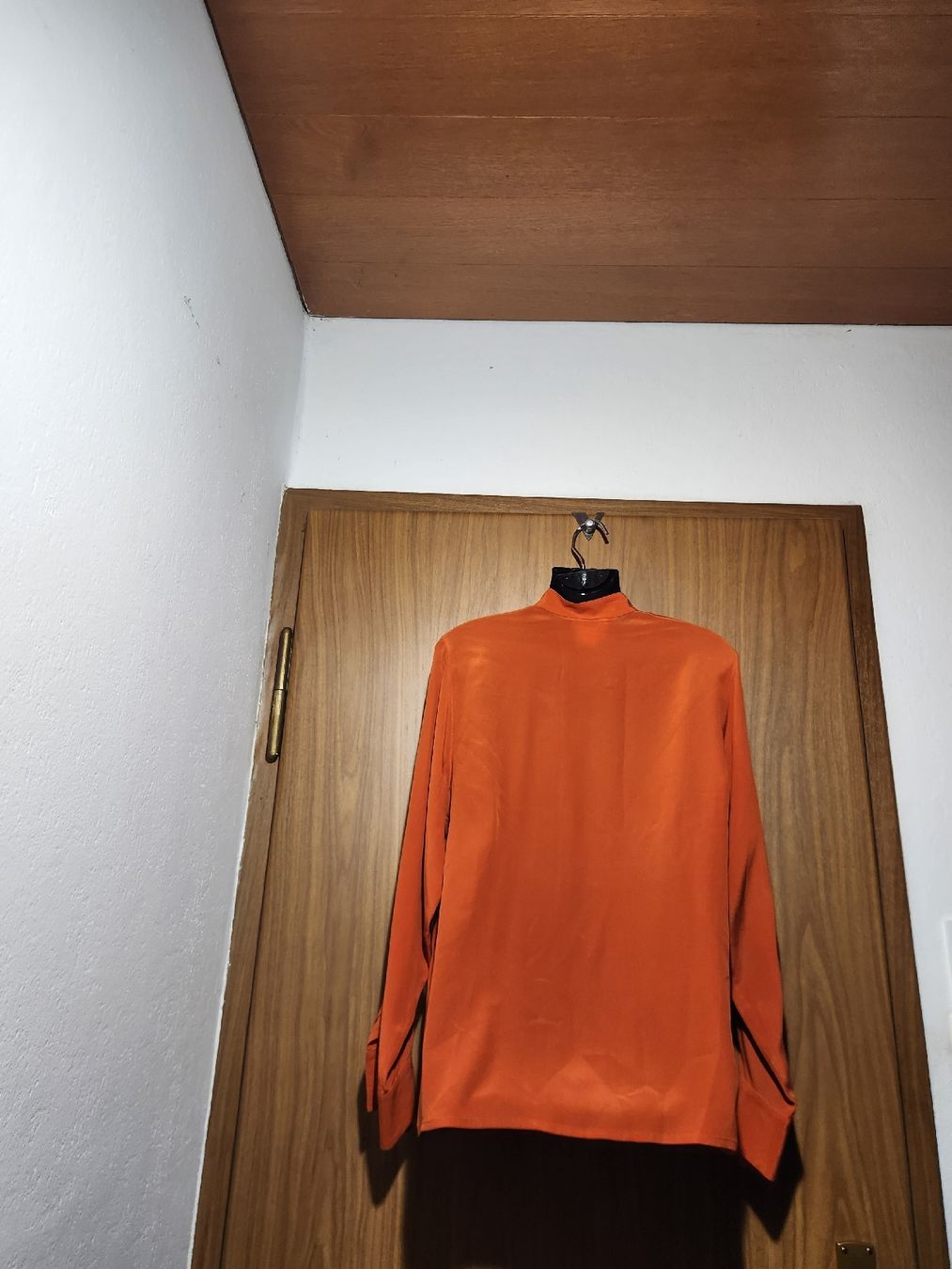 Blusen: Chemisier COCON orange taille 40 100% soie  – Gebraucht aus Niedergösgen von Eva2410 1