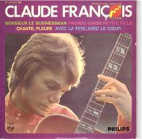 Single7  Claude Francois EP --  Avec la tete, avec le coeur
