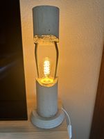 Lampe aus Beton (Unikat —> Marke Eigenbau)