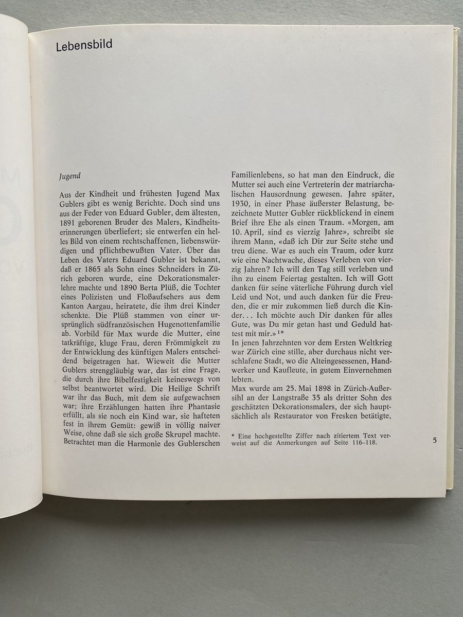 Libri: Max Gubler von Daisy Siegerist, Kunstbuch – Usato da Zürich venduto da lesgarcons 4