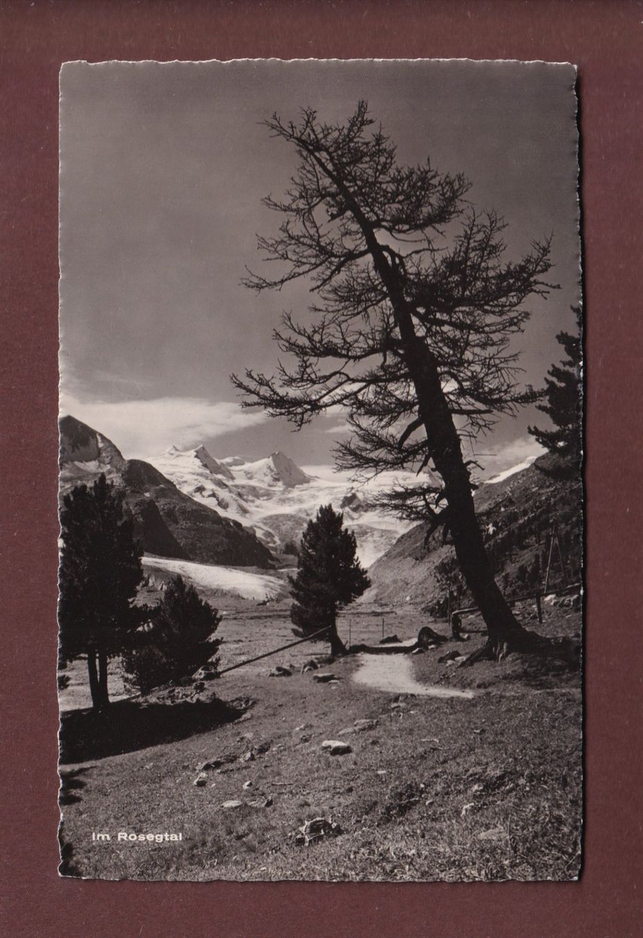 Cartoline postali: Im ROSEGTAL - 1949 – Usato da Pully venduto da nicecards-shop