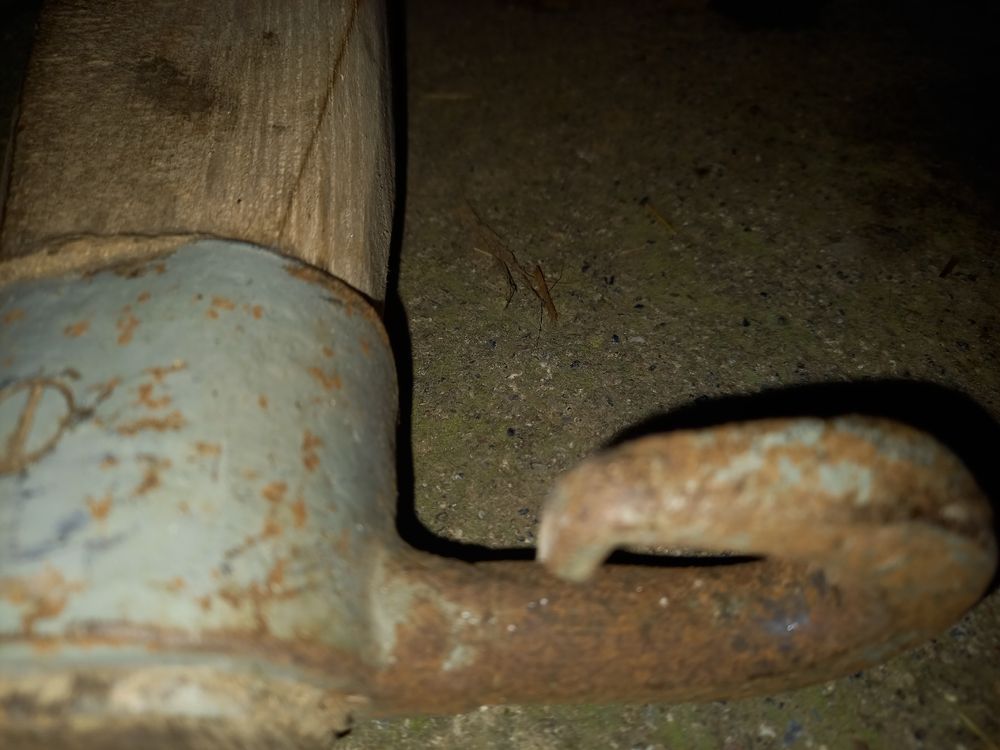 Articoli in legno: Antikes Wögli mit geschmiedeten Beschlägen – Usato da Galgenen venduto da Allerlei8854 4