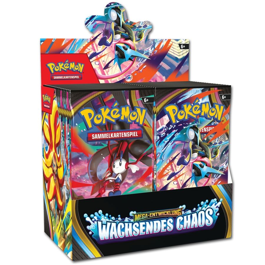 Pokémon Carte collezionabili: Pokemon Wachsendes Chaos Booster Display In DE – Nuovo e nell'imballaggio originale da Wallbach venduto da lexxtrack