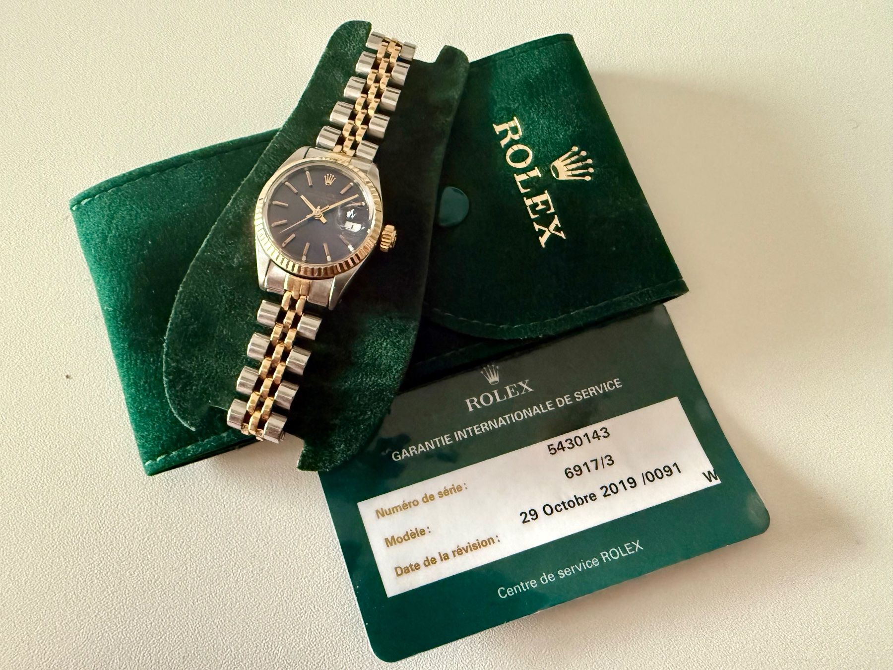 Rolex Orologi: ROLEX Oyster Perpetual 26, Ref. 6917, Automatic, Serviced – Usato da Le Mont-sur-Lausanne venduto da LycaGallery 8
