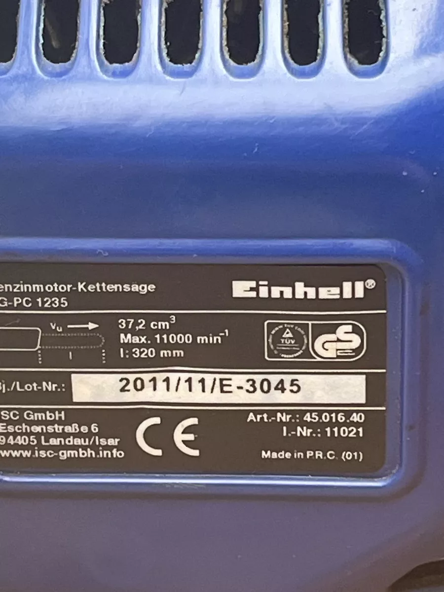 Einhell Sägen: Motorsäge Einhell – Defekt aus Wasen im Emmental von weh_qg2d 7