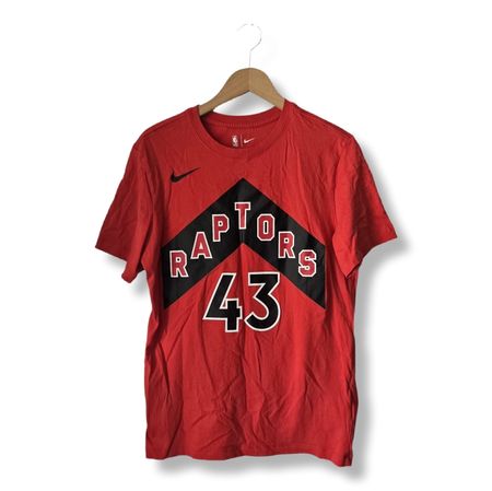 T-shirt NBA Nike Raptors 43 Siakam rouge taille M