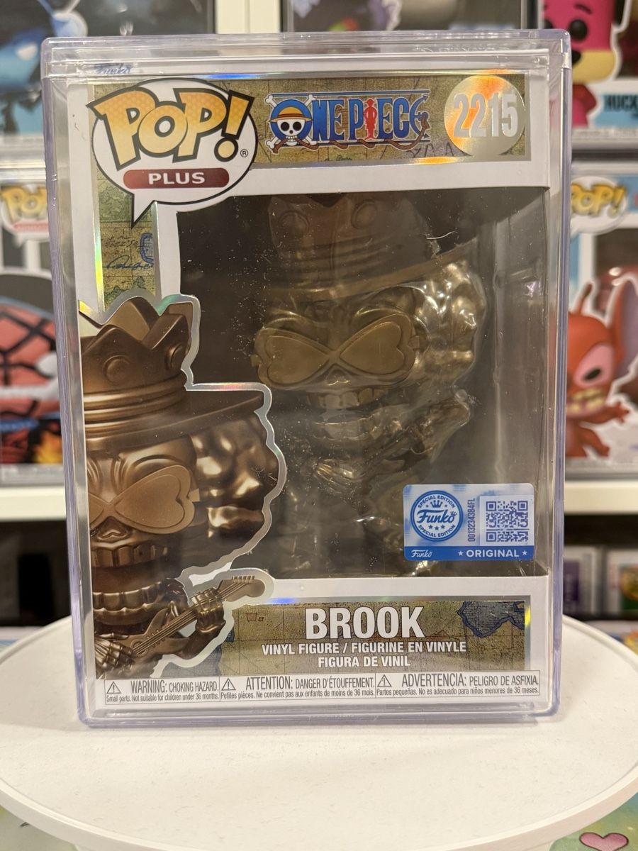 Funko Statuette: Funko POP! One Piece Brook 2215 – Nuovo e nell'imballaggio originale da Flüelen venduto da alex_y88