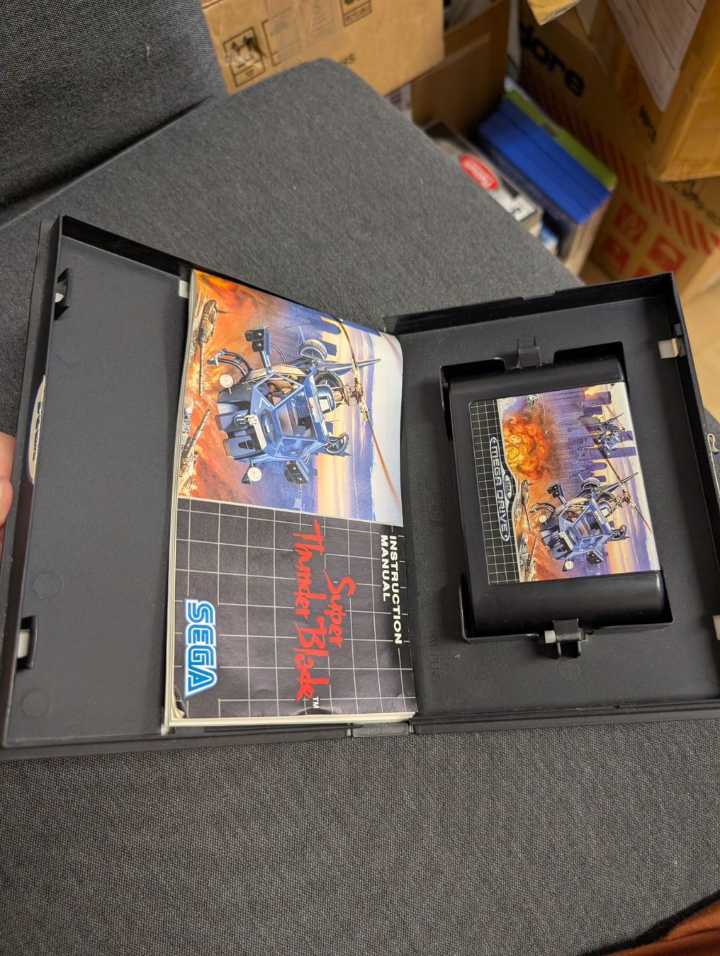 Spiele: Super Thunder blade Sega Mega Drive – Gebraucht aus Giubiasco von Ticinerd 2