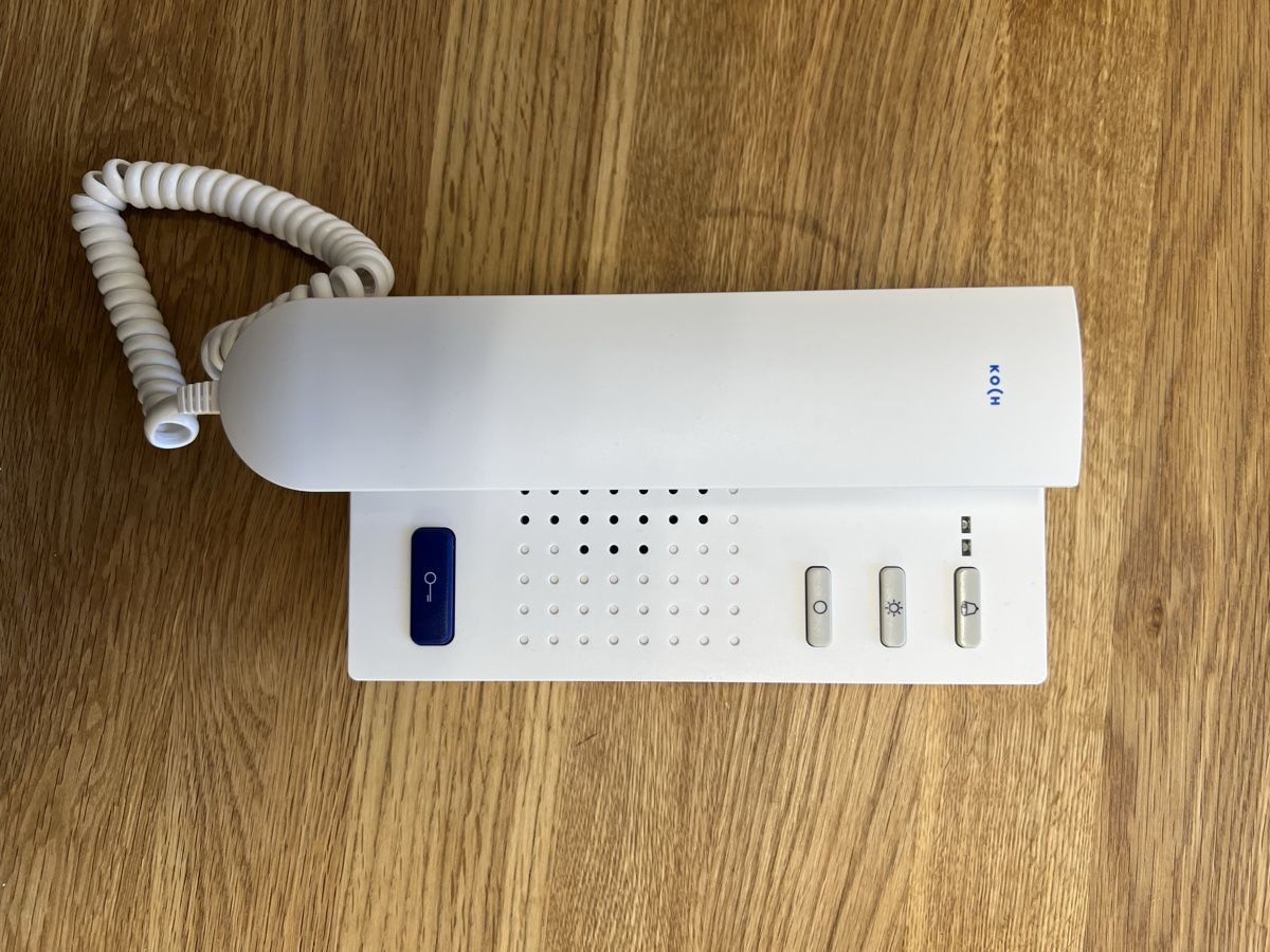 Telefoni: Koch TCH 50 Türsprechanlage, gebraucht – Usato da Winterthur venduto da Jana1701