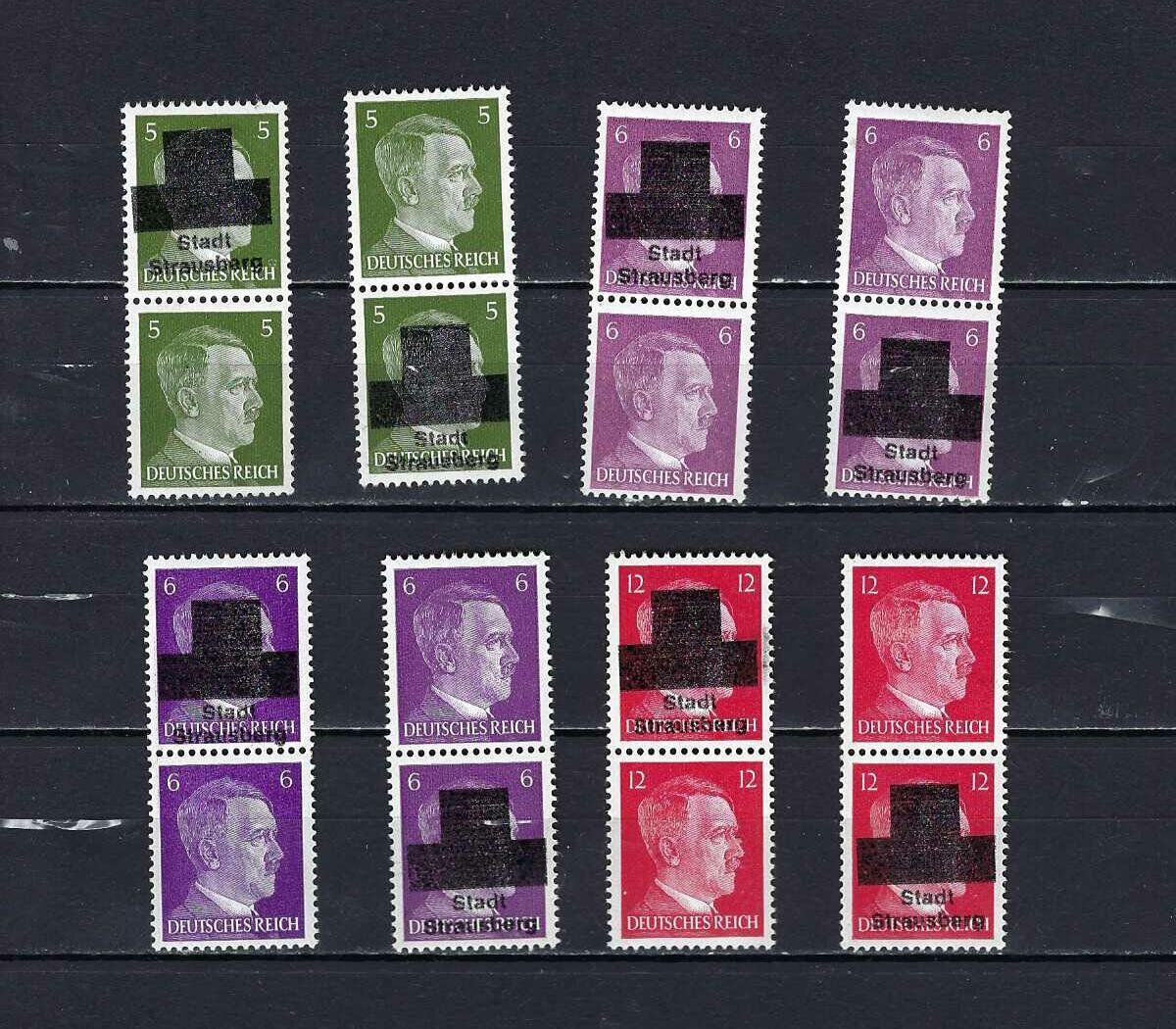 Tutti i francobolli: WKII Lokalausgabe Strausberg ** – Nuovo e nell'imballaggio originale da Altstätten SG venduto da Nandodax