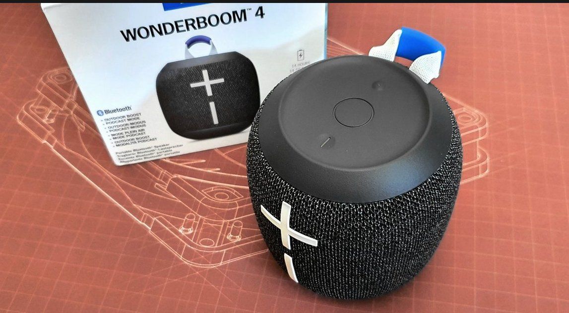 Ultimate Ears Casse acustiche: Ultimate Ears WONDERBOOM 4 Bluetooth Lautsprecher schwarz – Nuovo e nell'imballaggio originale da Luzern venduto da LUBA2012 2