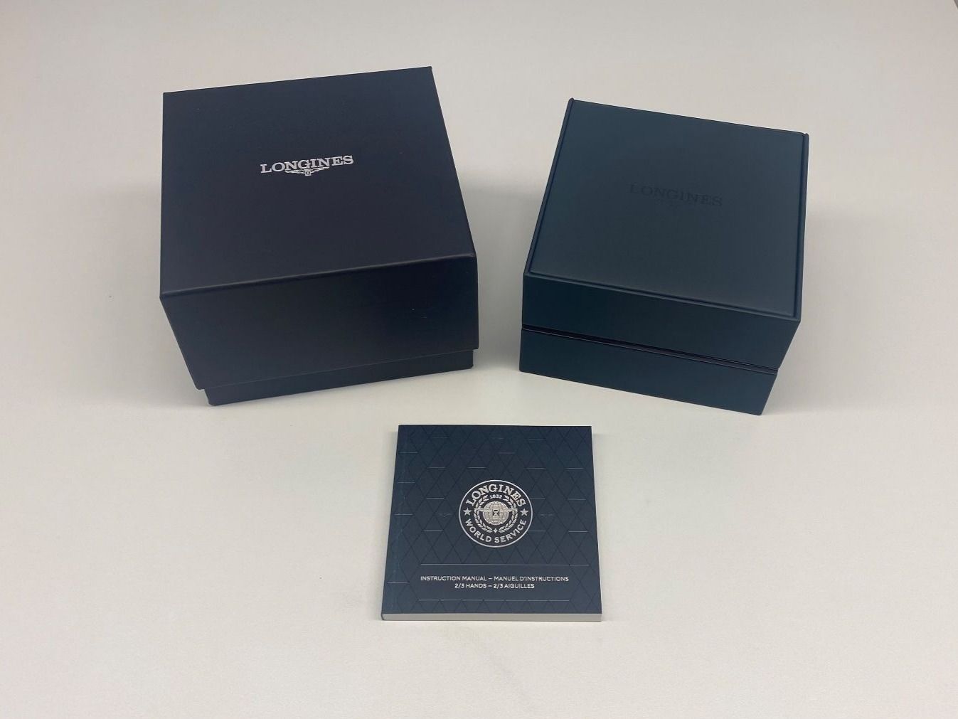 Longines Uhren: LONGINES Uhrenbox inkl. Bedienungsanleitung – Neu (gemäss Beschreibung) aus St. Gallen von galluswatches 1