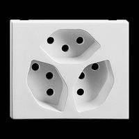 Hager EB Steckdose FLF 3xT13 - 663115000