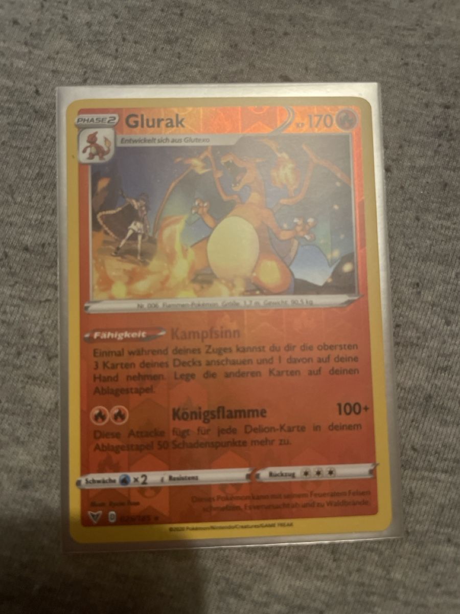 Pokémon Cartes à collectionner: Glurak Reverse Holo Farbenschock – Neuf (Voir description) à Flawil par Duft-Alchemist