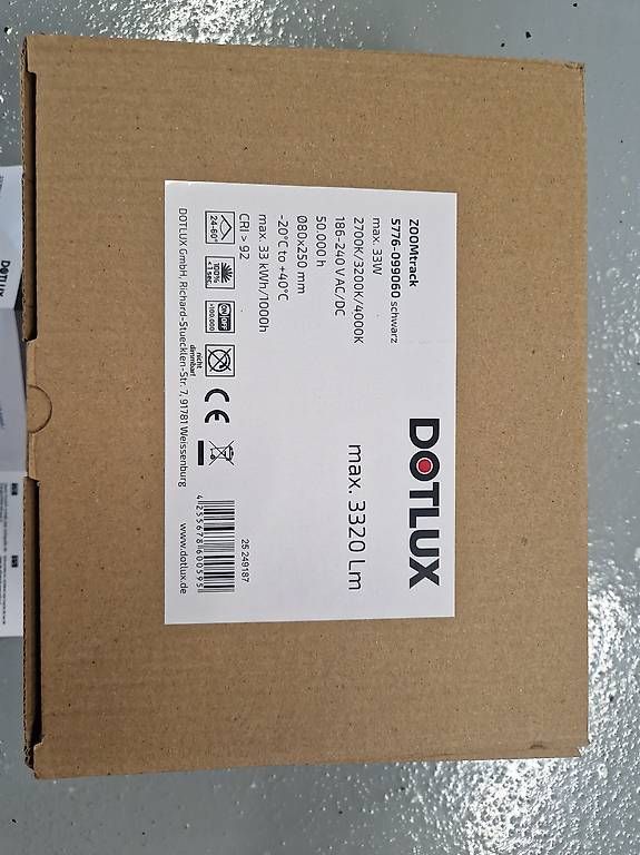 Lampade: Dotlux LED-Tracklight ZOOMTrack 33W POWERSelect – Usato da Brunnen venduto da rom_wml8 1