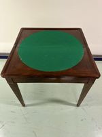 Ancienne table de jeux de cartes,pliable.