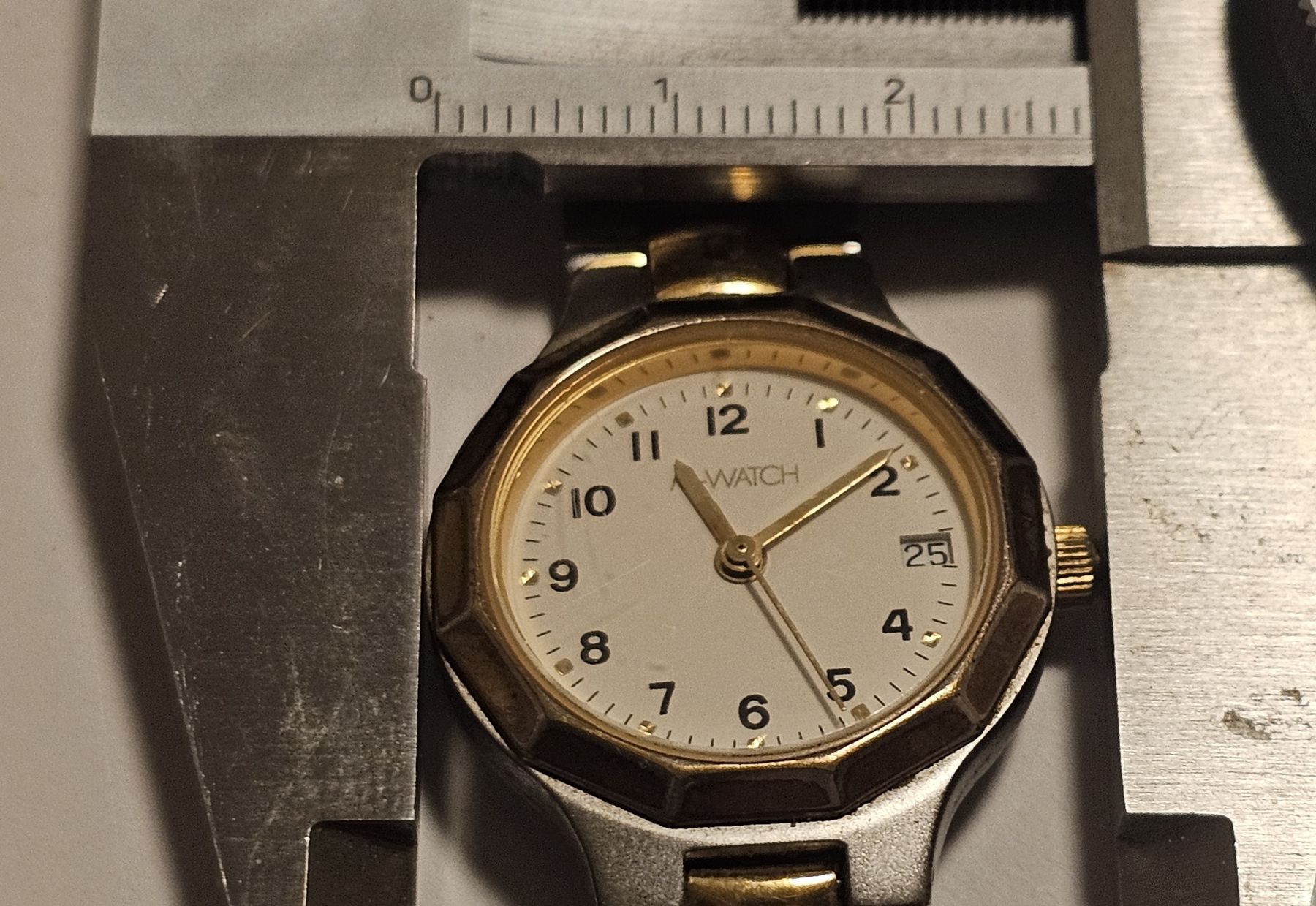 M-Watch Orologi: Montre dame M - Watch bicolore  – Usato da Genève venduto da Fresko01 4