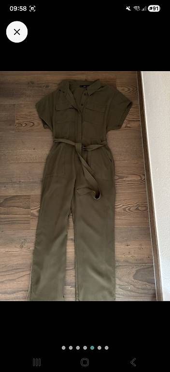 Jumpsuits: Jumpsuit Mango khaki Gr. XS  – Gebraucht aus Grosshöchstetten von kids04 3