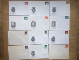 CH:1964-1968/16 enveloppes/Umschläge * + FDC (Frankatur)