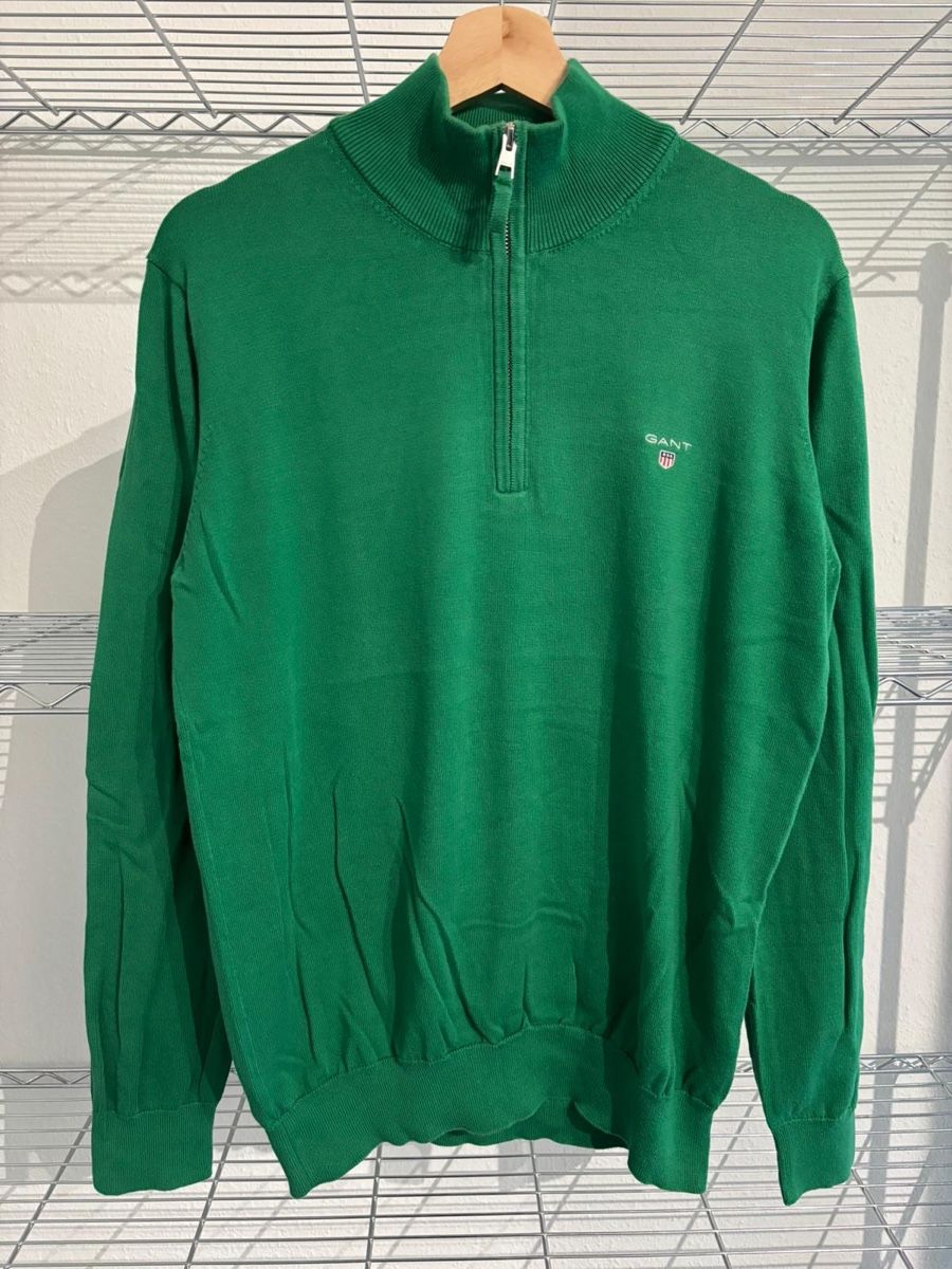 Gant Maglioni & Felpe: Vintage Gant quarter zip pulli knit Size M – Usato da Lausanne venduto da user1020rnt